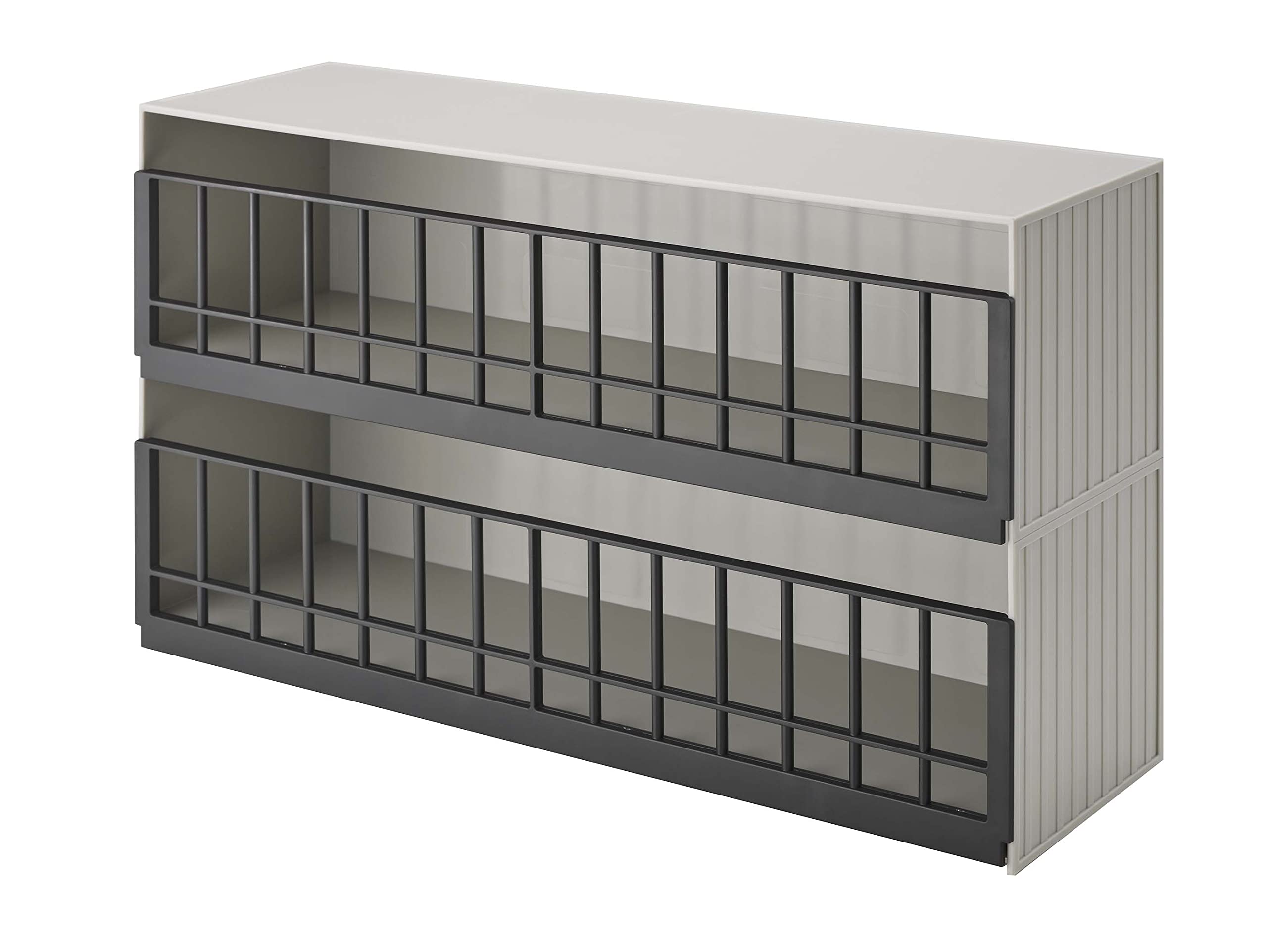 Yamazaki Jitsugyo Dinosaur Animal Storage Cage Wide 2 Tier Stone Gray Tower Figure Case Collection Case 5808 & Approx. W45XD14.5XH26.5cm
Yamazaki Jitsugyo Dinosaur Animal Storage Cage Wide 2 Tier Stone Gray Tower Figure Case Collection Case 5808 & Approx. W45XD14.5XH26.5cm
