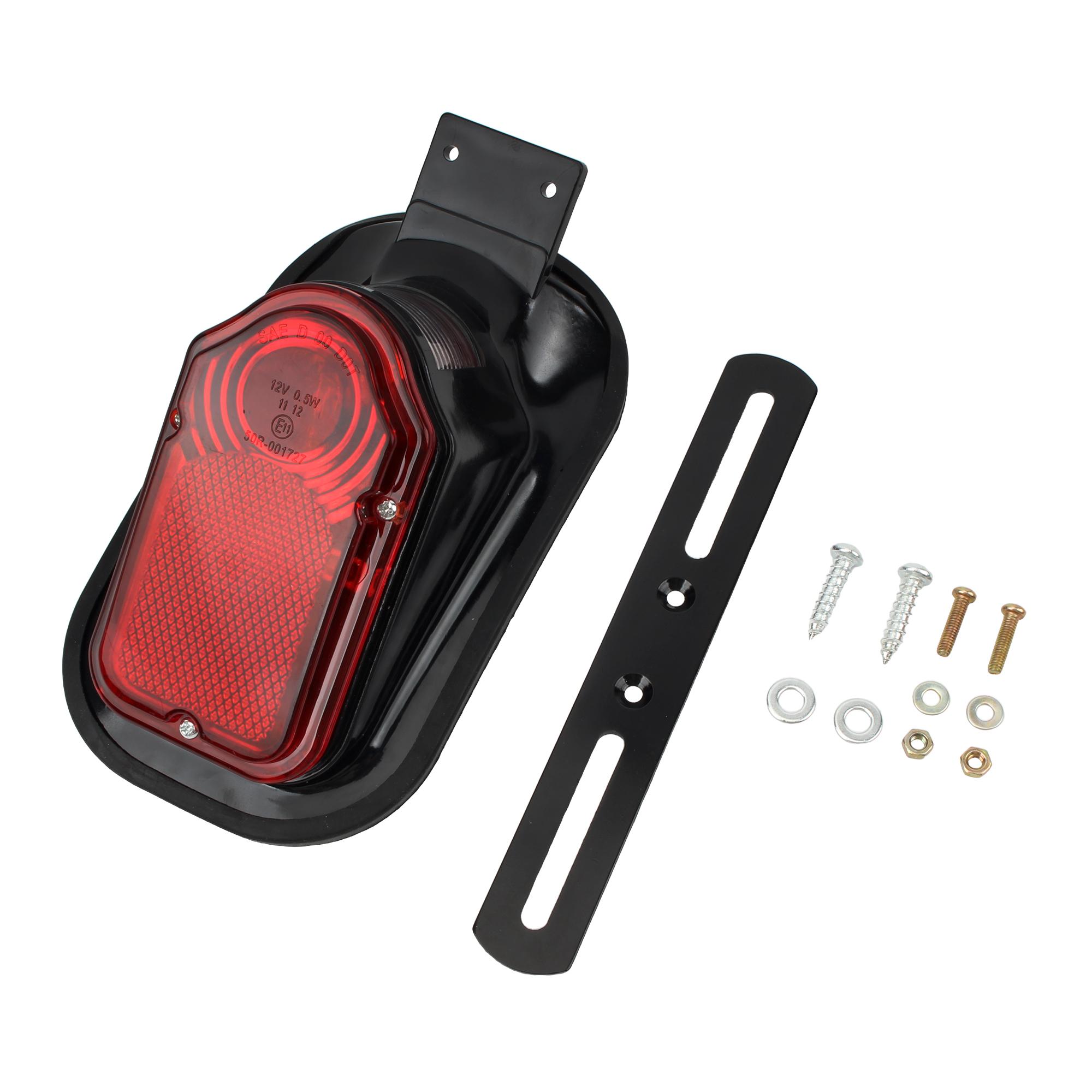 Motorcycle Rear Tail Light License Plate Brake for Harley Honda Bobber Chopper Yamaha Taillights Custom Touring Accessories чёрный
Motorcycle Rear Tail Light License Plate Brake for Harley Honda Bobber Chopper Yamaha Taillights Custom Touring Accessories чёрный