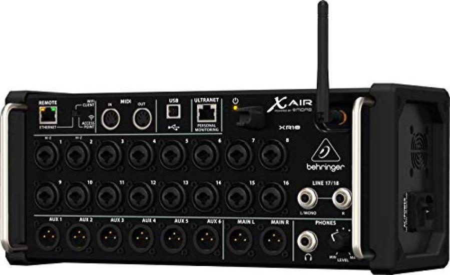 Цифровий мікшер Behringer, 18 каналів, вбудований мікрофонний підсилювач MIDAS, сумісний із iPad, пульт дистанційного керування Android, підключення до Wi-Fi, цифрові ефекти, оснащений
Цифровий мікшер Behringer, 18 каналів, вбудований мікрофонний підсилювач MIDAS, сумісний із iPad, пульт дистанційного керування Android, підключення до Wi-Fi, цифрові ефекти, оснащений