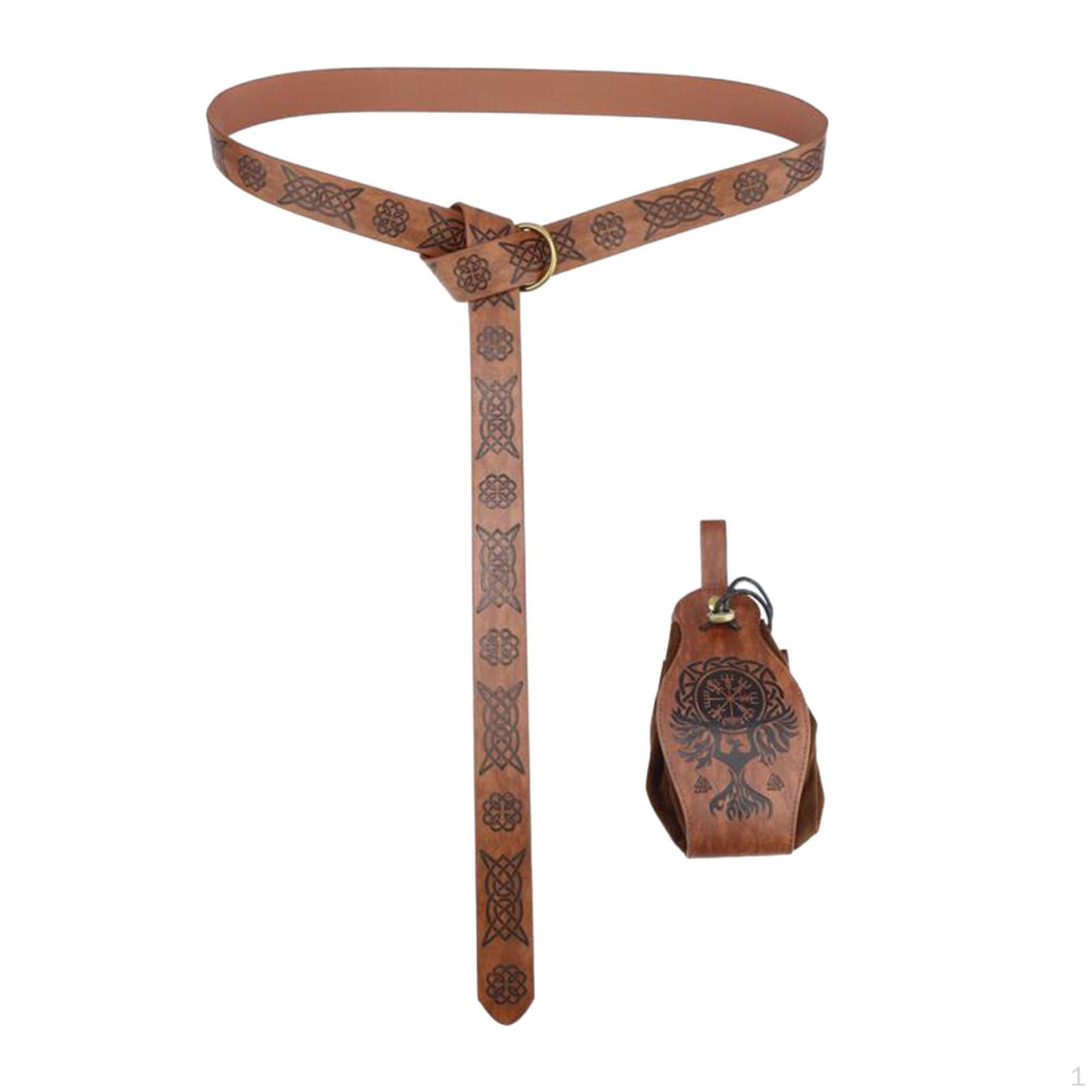 Medieval Knight Costume Retro Soldier Waist Belt PU Leather Pull on Closure Role
Medieval Knight Costume Retro Soldier Waist Belt PU Leather Pull on Closure Role