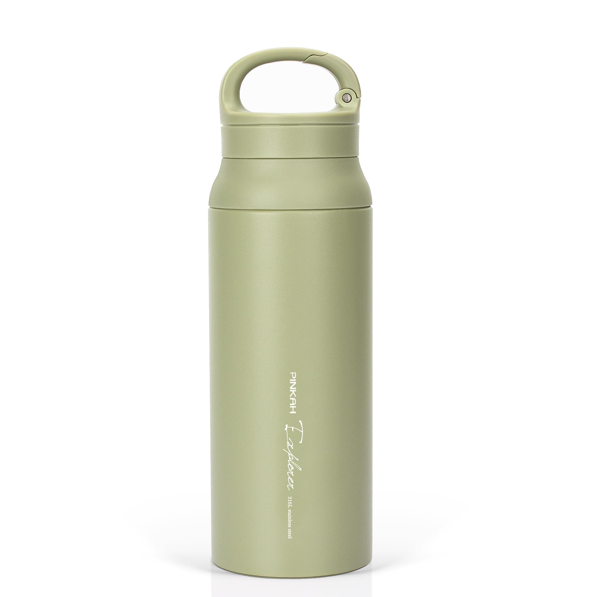 Water Bottle 600ml with Handle 24h Insulated Stainless Steel Bottle Thermos Water Bottle Compatible with Sports Drinks Gym Office Outdoor Beach Girls
Water Bottle 600ml with Handle 24h Insulated Stainless Steel Bottle Thermos Water Bottle Compatible with Sports Drinks Gym Office Outdoor Beach Girls