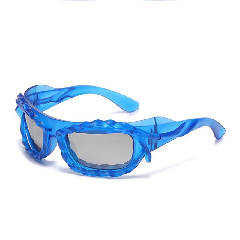 Trendy Techwear Style Irregular Sunglasses, Niche Design, Sun Protection & Anti-Glare, Versatile Sunglasses 68192 синий
Trendy Techwear Style Irregular Sunglasses, Niche Design, Sun Protection & Anti-Glare, Versatile Sunglasses 68192 синий