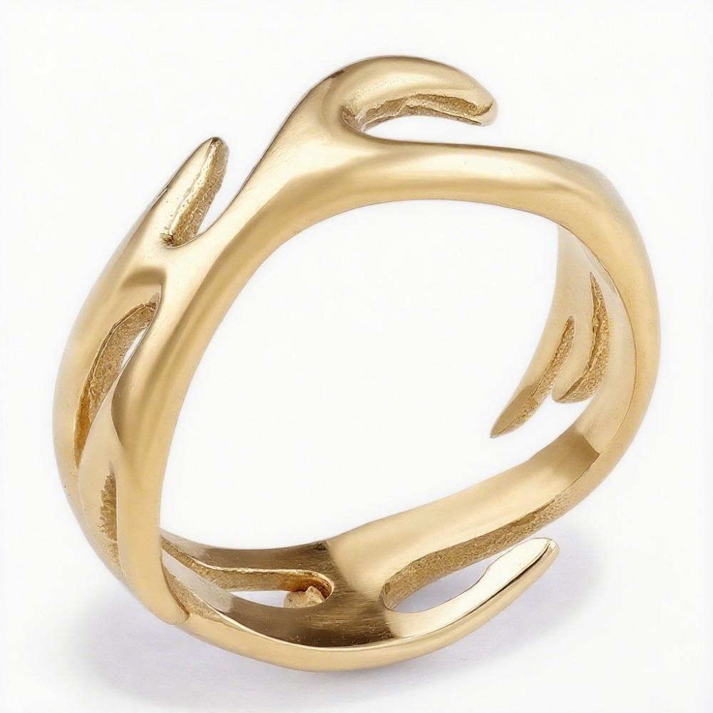 Панк Кольцо Пламя Титановая Сталь Серебристое Минималистичное Готическое Украшение для Мужчин Женщин No. 12
Панк Кольцо Пламя Титановая Сталь Серебристое Минималистичное Готическое Украшение для Мужчин Женщин No. 12