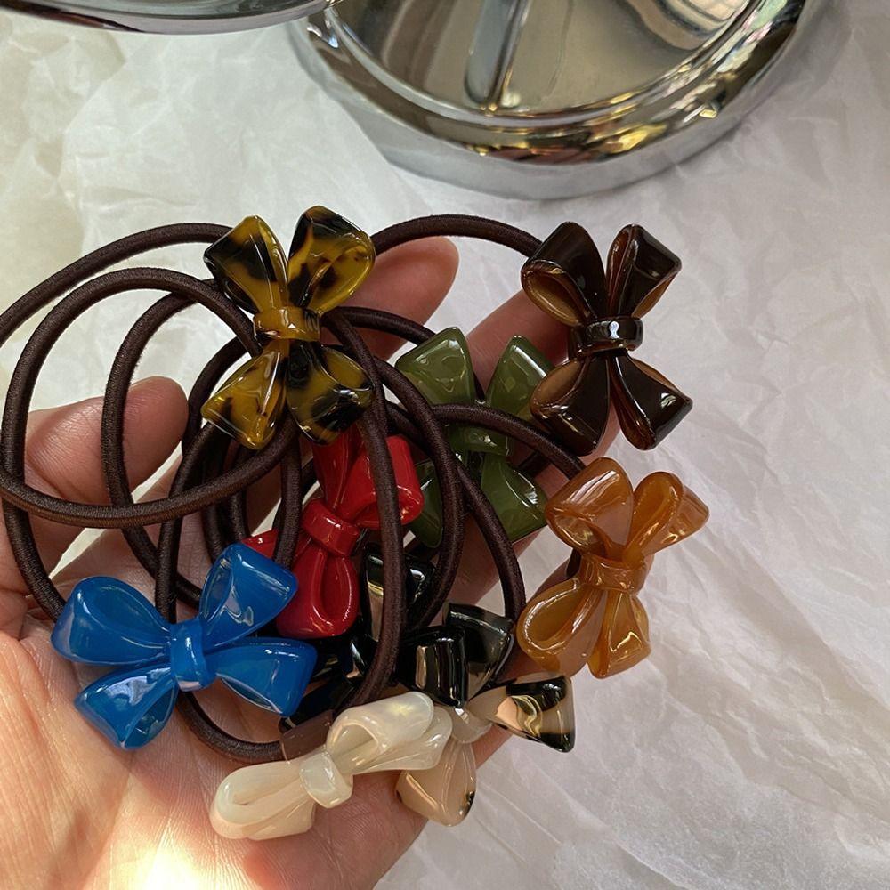 Ponytail Holders Bowknot Hair Rubber Bands Acetate Bow Scrunchies Women Hair Bands Sweet Hair Ties чёрный
Ponytail Holders Bowknot Hair Rubber Bands Acetate Bow Scrunchies Women Hair Bands Sweet Hair Ties чёрный