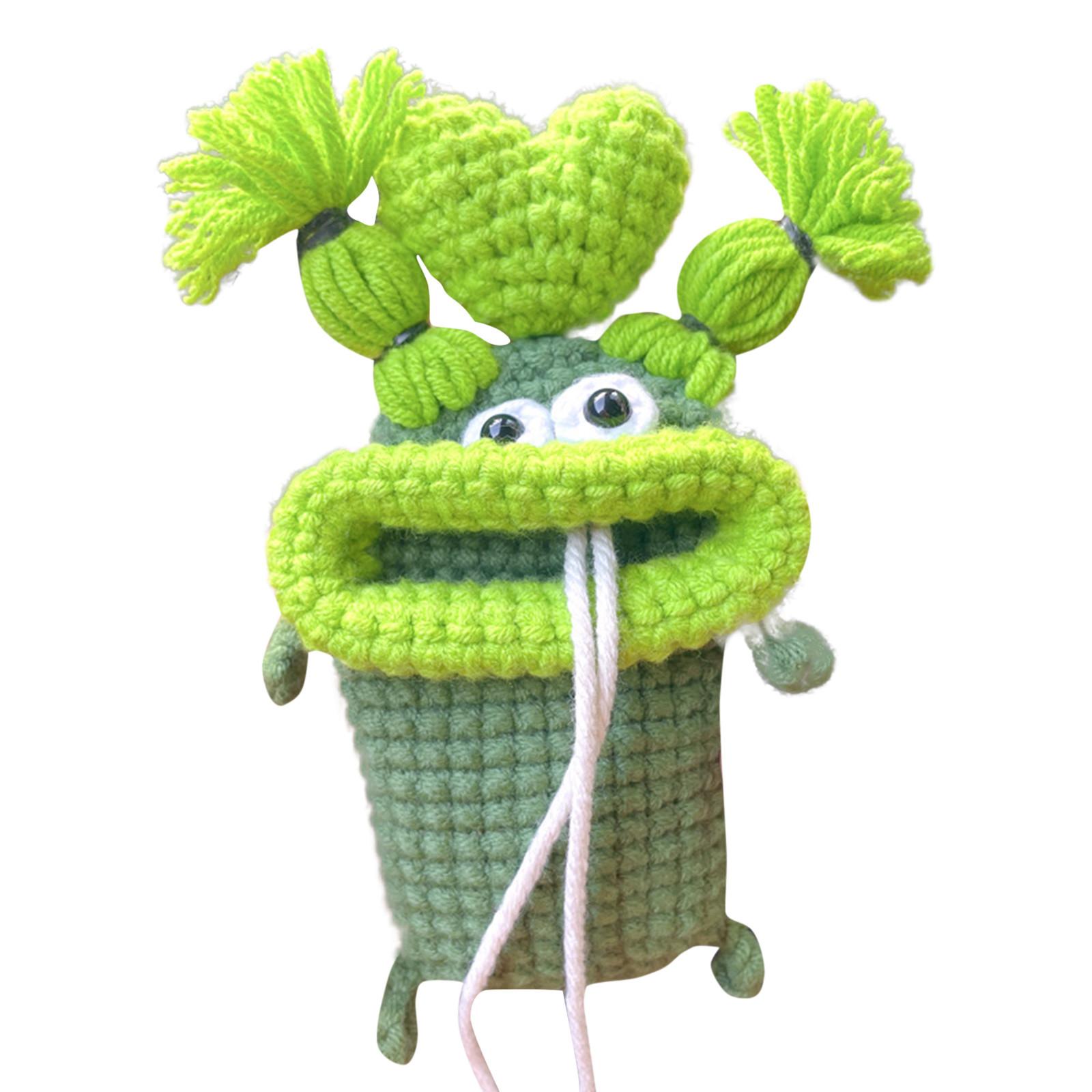 Handmade Crochet Key Case/Holder, Novelty Crochet Sausage Mouth Car Key Case, Cute Hand Knitting Yarn Crochet Key Cover One Size
Handmade Crochet Key Case/Holder, Novelty Crochet Sausage Mouth Car Key Case, Cute Hand Knitting Yarn Crochet Key Cover One Size