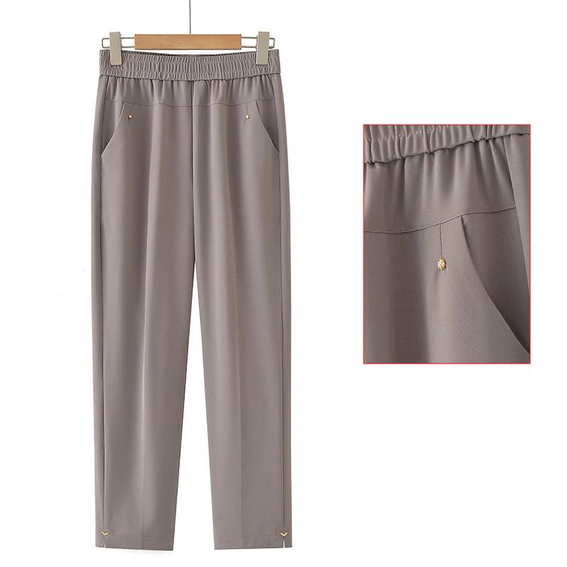 Summer Elastic Waist Loose Women s Pants: Breathable, Comfortable Straight Leg for Middle-Aged and Elderly 3XL (For 120-135 lbs) серый
Summer Elastic Waist Loose Women s Pants: Breathable, Comfortable Straight Leg for Middle-Aged and Elderly 3XL (For 120-135 lbs) серый