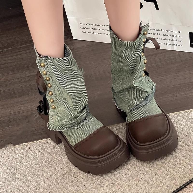 British fashion black British style platform Martin boots women s summer 2024 new niche with skirt thick heel short boots 35 чёрный
British fashion black British style platform Martin boots women s summer 2024 new niche with skirt thick heel short boots 35 чёрный