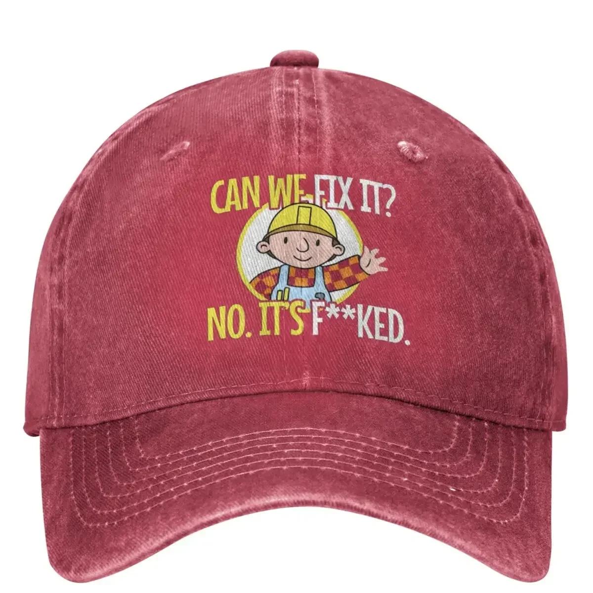 Can We Fix It Funny Repair Casual Baseball Cap Spring Bob The Builder Trucker Hat Sports Snapback Cap Unisex Women Baseball Caps One Size
Can We Fix It Funny Repair Casual Baseball Cap Spring Bob The Builder Trucker Hat Sports Snapback Cap Unisex Women Baseball Caps One Size
