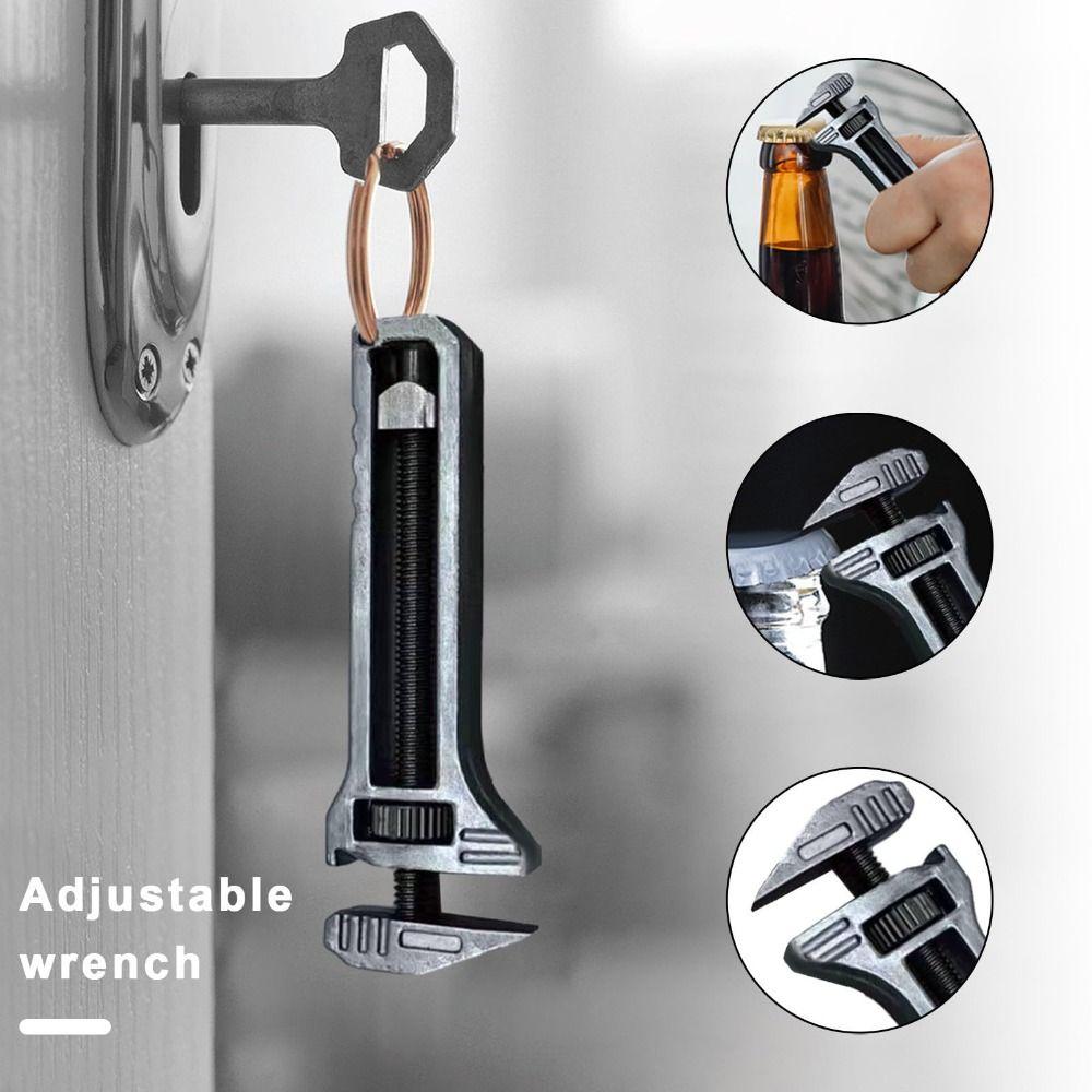 Mini Wrench Shape Can Opener Adjustable Pocket Multitool Keychain Bottle Opener Outdoor Bottle Opener Keychain
Mini Wrench Shape Can Opener Adjustable Pocket Multitool Keychain Bottle Opener Outdoor Bottle Opener Keychain