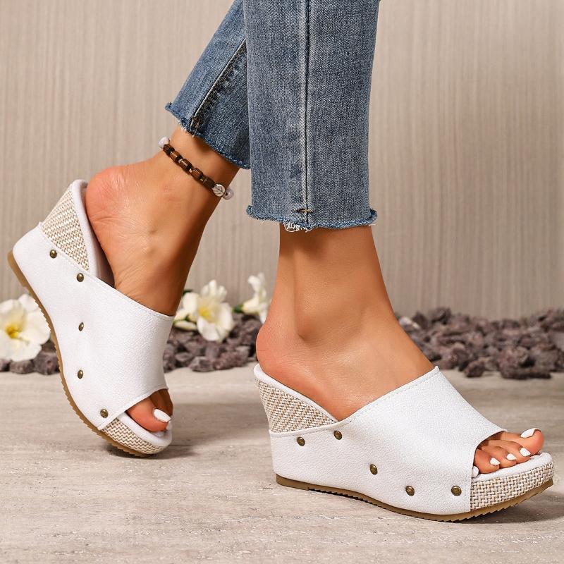 Women Wedge Sandals British Style Roman Shoes Women Metal Buckle Casual Platform Sandals Comfy Soft High Heels Shoes for Women 43 білий
Women Wedge Sandals British Style Roman Shoes Women Metal Buckle Casual Platform Sandals Comfy Soft High Heels Shoes for Women 43 білий