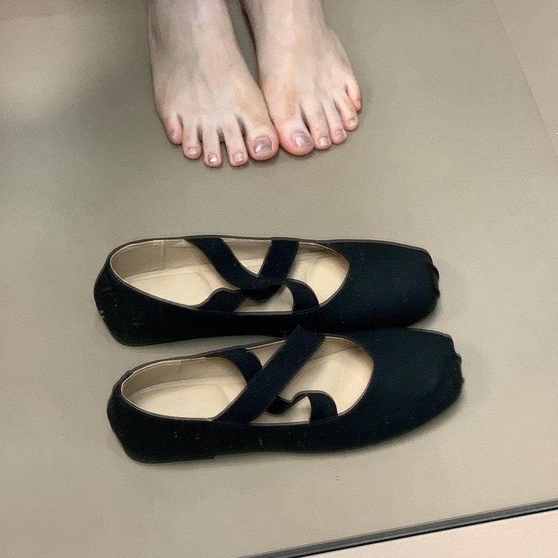 Crossstrap Mary Jane Shoes Autumn Ballet Shoes Gentle Flat Shoes 40 чорний
Crossstrap Mary Jane Shoes Autumn Ballet Shoes Gentle Flat Shoes 40 чорний