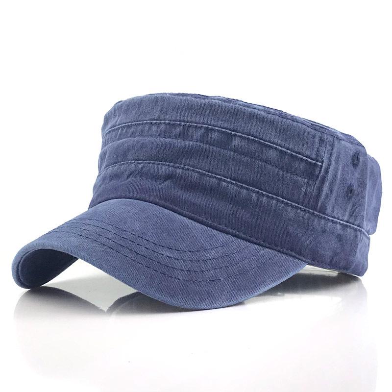 Men s Distressed Flat-Top Military Cap - Korean Style Casual Summer Sun Protection Hat Темно-синій
Men s Distressed Flat-Top Military Cap - Korean Style Casual Summer Sun Protection Hat Темно-синій