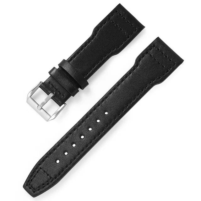 For IWC Pilot Leather Watchband 20mm 22mm 21mm Cowhide Wristband for Portofino Folding Buckle Watch Strap Bracelet Accessory 21mm&no logo
For IWC Pilot Leather Watchband 20mm 22mm 21mm Cowhide Wristband for Portofino Folding Buckle Watch Strap Bracelet Accessory 21mm&no logo