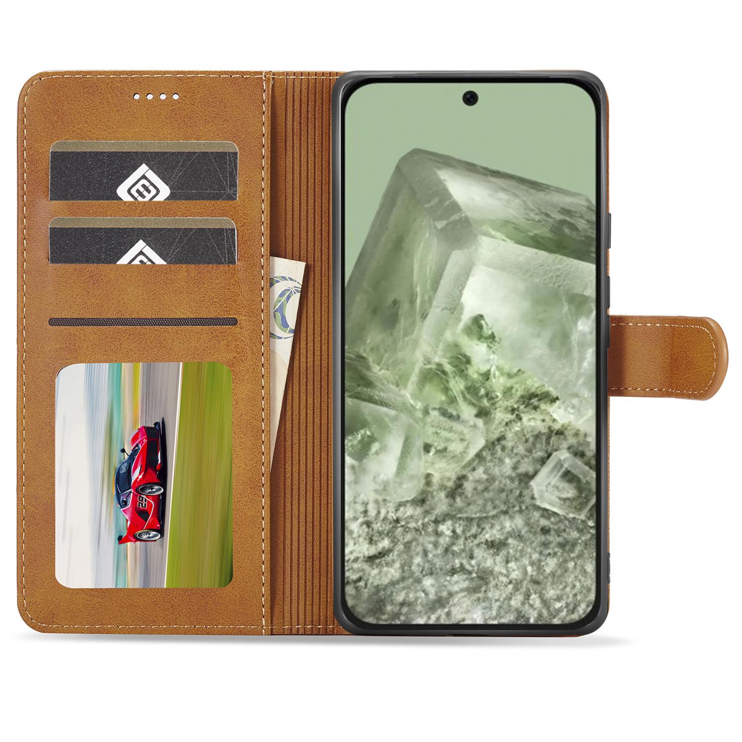 LC.IMEEKE For Google Pixel 8a Case Calf Texture PU Leather Phone Wallet Cover Yellow
LC.IMEEKE For Google Pixel 8a Case Calf Texture PU Leather Phone Wallet Cover Yellow