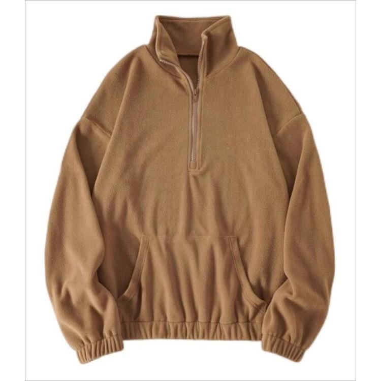 QICED Осень-Зима Свободный полукардиган на молнии с капюшоном из кашемира для женщин XXL хаки
QICED Осень-Зима Свободный полукардиган на молнии с капюшоном из кашемира для женщин XXL хаки