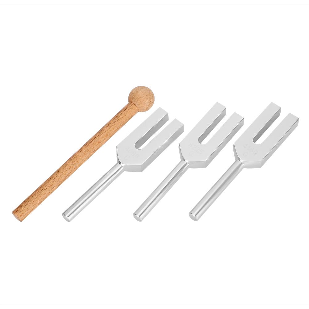 C4096 / C4160 / C4225 Aluminum Alloy Tuning Fork Sound Healing Therapy Tool Set with Hammer
C4096 / C4160 / C4225 Aluminum Alloy Tuning Fork Sound Healing Therapy Tool Set with Hammer