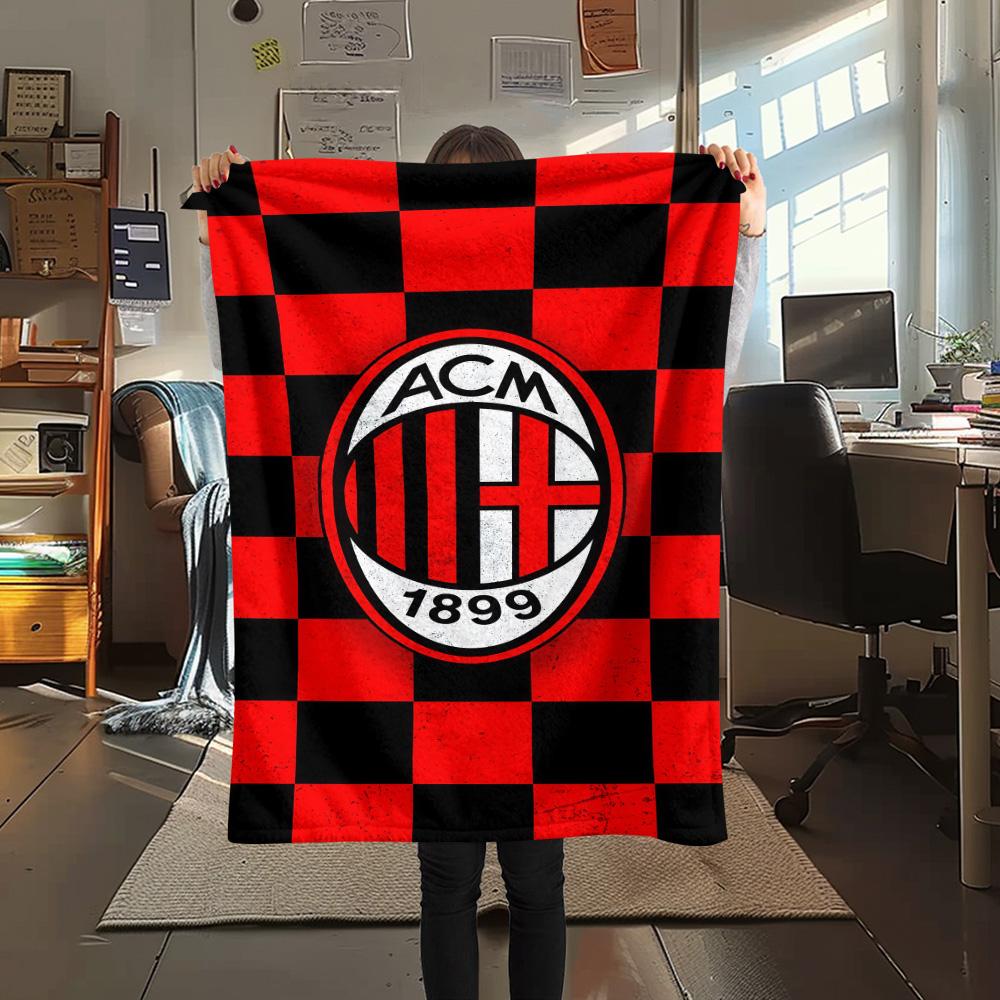 AC Milan logo Print FlAannel Blanket, High quality Comfortable for All Seasons, Home Decor, Warmth and Comfort 80cm x 120cm
AC Milan logo Print FlAannel Blanket, High quality Comfortable for All Seasons, Home Decor, Warmth and Comfort 80cm x 120cm