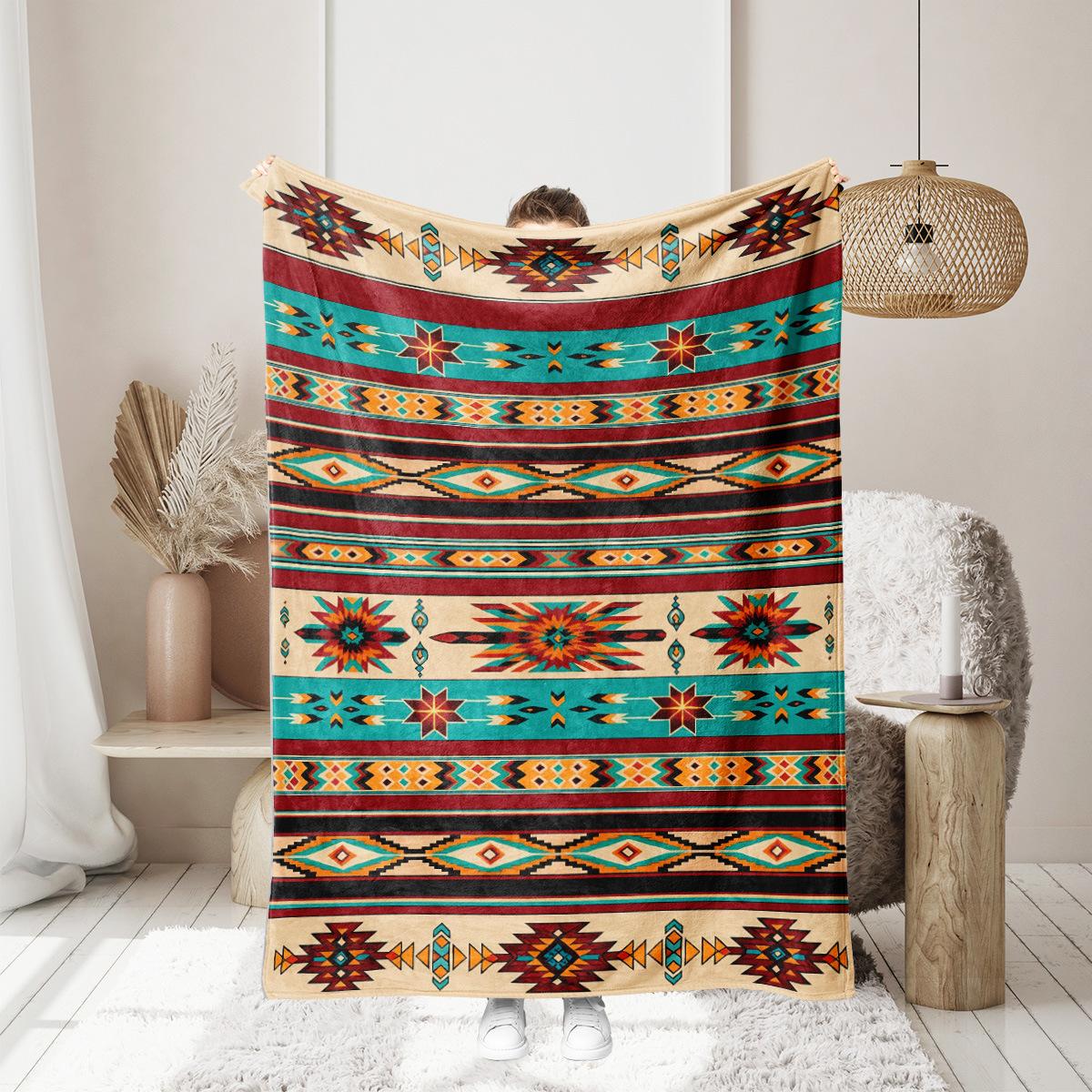 Bohemian Series Printed Blanket for Sofa Bed Travel Camping Living Room Office Conditioning Blanket for All Seasons Gifts 75x90cm
Bohemian Series Printed Blanket for Sofa Bed Travel Camping Living Room Office Conditioning Blanket for All Seasons Gifts 75x90cm