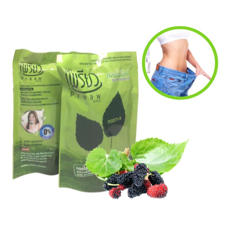Preaw Soluble Chlorophyll Powder 12 пакетиков с листьями японской шелковицы - легко растворимый
Preaw Soluble Chlorophyll Powder 12 пакетиков с листьями японской шелковицы - легко растворимый