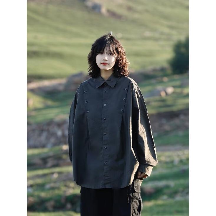 Рубашка мужская с длинными рукавами из хлопка свободного покроя, с принтом ниши, с топом, модная повседневная рубашка для мужчин 2XL серый
Рубашка мужская с длинными рукавами из хлопка свободного покроя, с принтом ниши, с топом, модная повседневная рубашка для мужчин 2XL серый