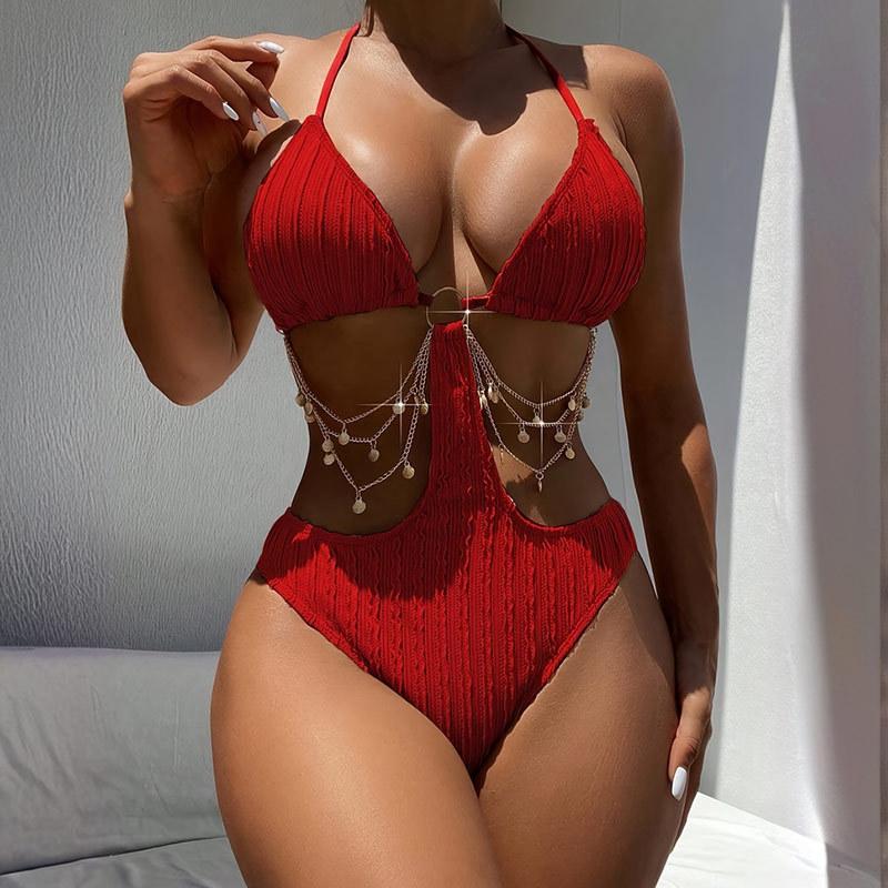 TS JYL-BK265 Ruffle Print Swimsuit, Lace-Up Conservative Swimwear For Beach S колір темно terra cotta
TS JYL-BK265 Ruffle Print Swimsuit, Lace-Up Conservative Swimwear For Beach S колір темно terra cotta