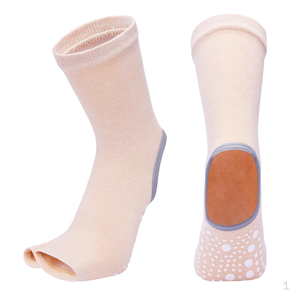 Yoga Socks Barre Dance Sock Compression Fitness Gym Beige
Yoga Socks Barre Dance Sock Compression Fitness Gym Beige
