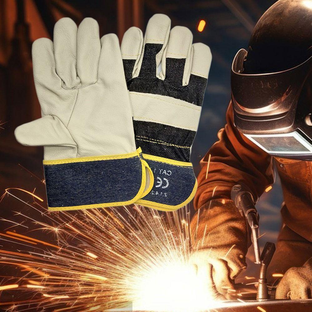 White Protective Mittens Welder Supplies Work Safe Gloves Tool Welding Gloves Workplace
White Protective Mittens Welder Supplies Work Safe Gloves Tool Welding Gloves Workplace