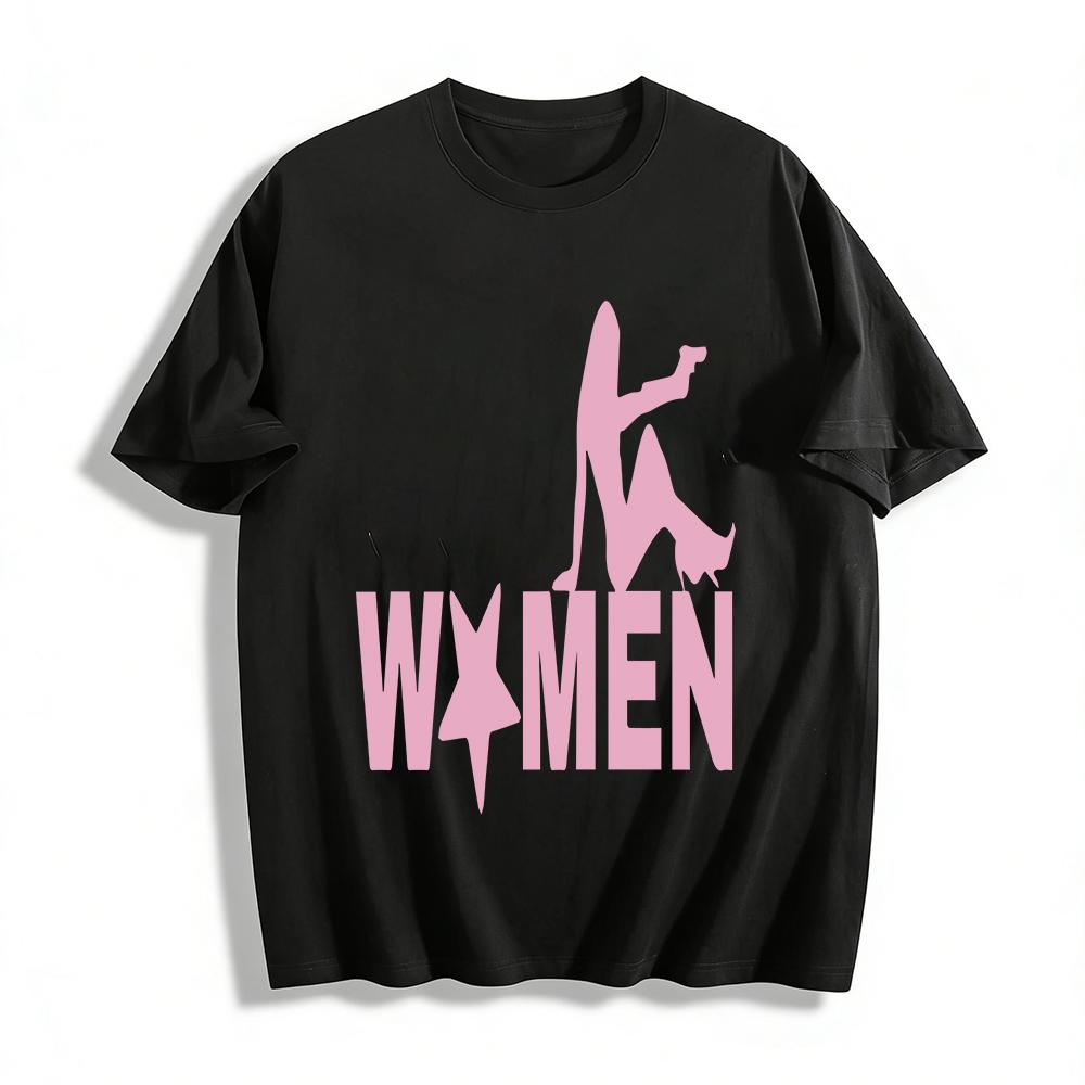 Women s Casual Letter Print T-Shirt Fashionable W*MEN Graphic Short Sleeve Tee for Daily Wear Streetwear Pure cotton T-shirt XXS
Women s Casual Letter Print T-Shirt Fashionable W*MEN Graphic Short Sleeve Tee for Daily Wear Streetwear Pure cotton T-shirt XXS