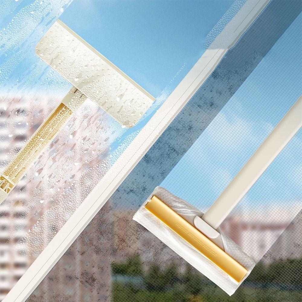 Scratch-Free Long Handle Screen Brush 2 in 1 Cleaning Tool Heavy-duty Window Mesh Scraper Car Wash белый
Scratch-Free Long Handle Screen Brush 2 in 1 Cleaning Tool Heavy-duty Window Mesh Scraper Car Wash белый