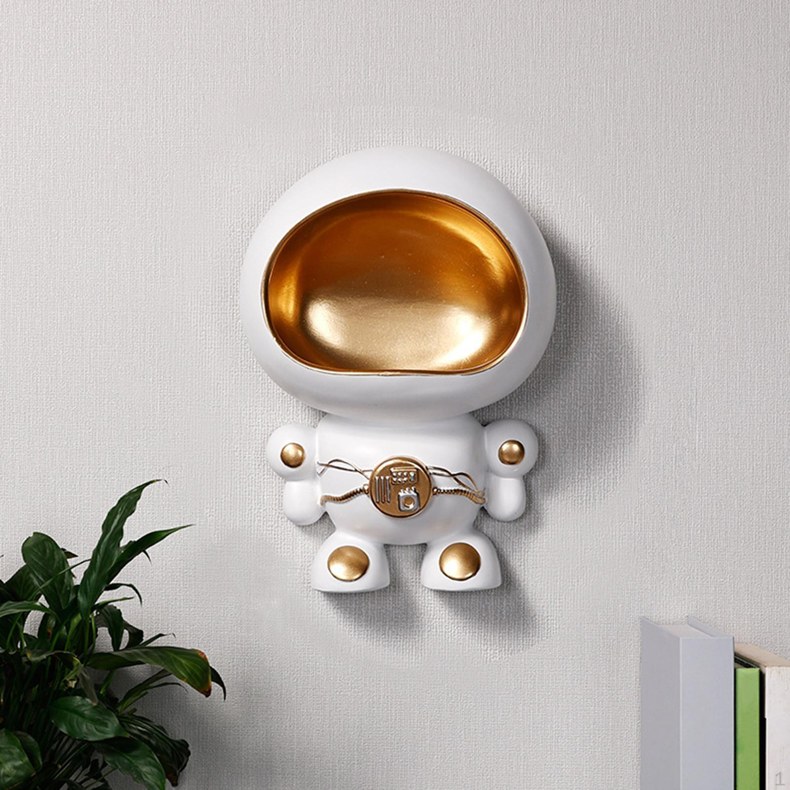 Nordic Astronaut Figurines Ornament Container Wall Mounted Storage Holder Key Bowl Sundries
Nordic Astronaut Figurines Ornament Container Wall Mounted Storage Holder Key Bowl Sundries