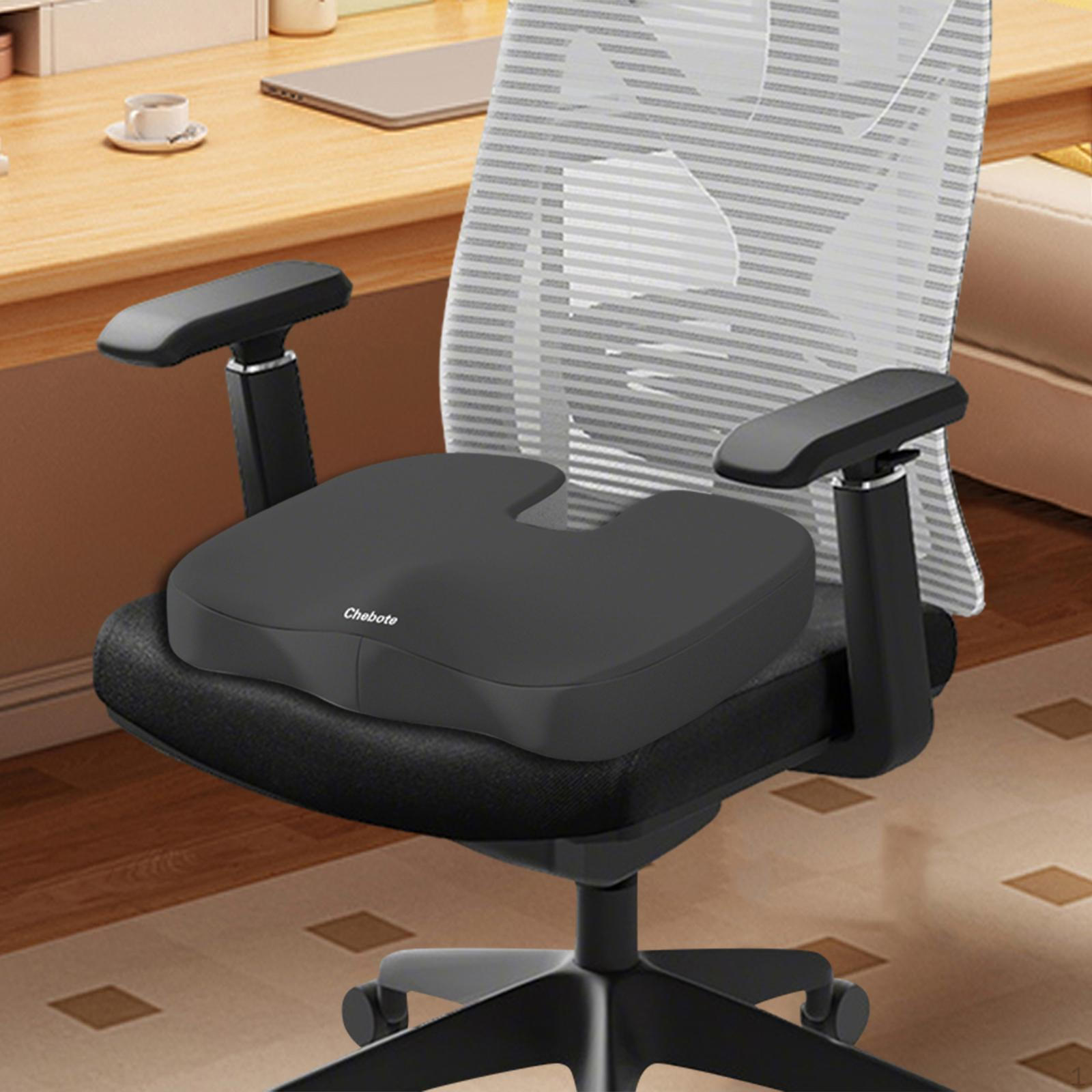 Піноподібна подушка на сидіння U-подібна Ергономічна підтримка Дихаючий Поліестерове наповнення Нековзна основа для офісу Black
Піноподібна подушка на сидіння U-подібна Ергономічна підтримка Дихаючий Поліестерове наповнення Нековзна основа для офісу Black