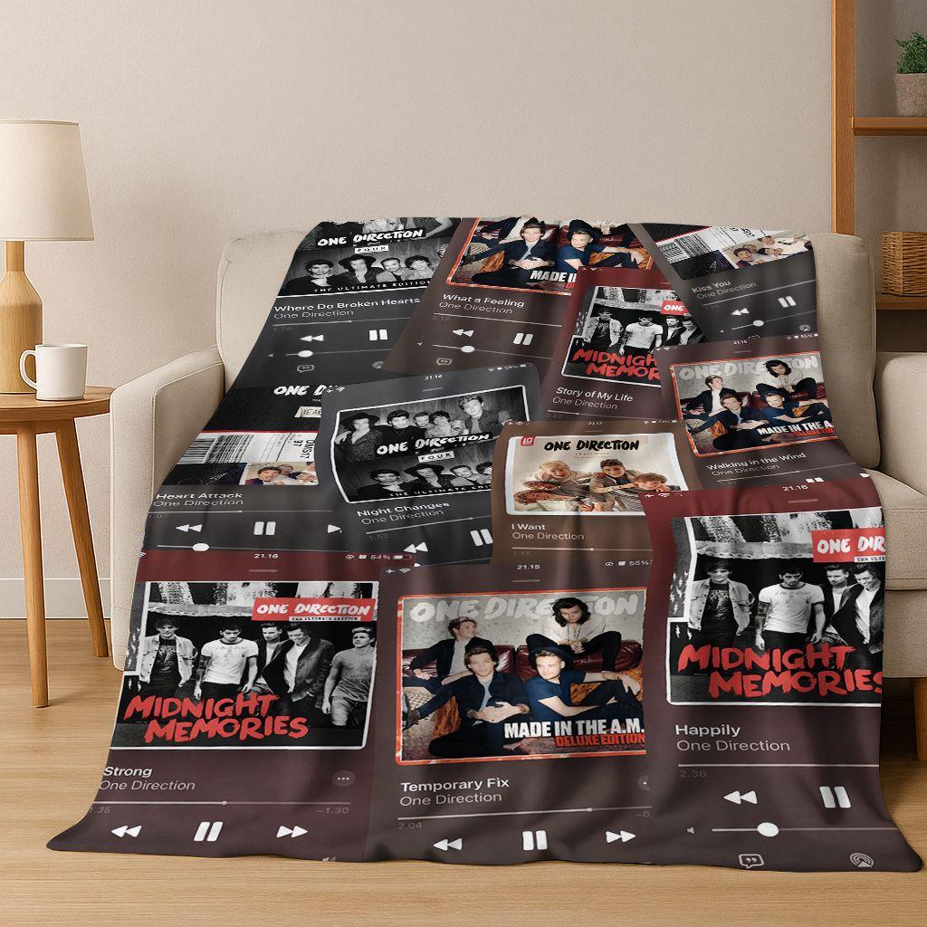 3D 1D Rock-One-Direction Combinatio Flannel Blanket,Cozy Soft Throw Blanket for Home Bedroom Bed Sofa Picnic Cover Kids Gift 150x200cm
3D 1D Rock-One-Direction Combinatio Flannel Blanket,Cozy Soft Throw Blanket for Home Bedroom Bed Sofa Picnic Cover Kids Gift 150x200cm