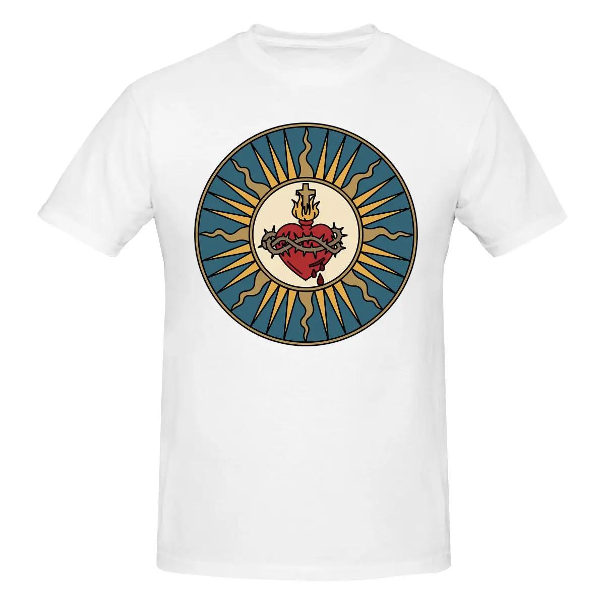 Sacred Heart of Jesus Christ Vintage Printed Tshirt Christian Man T Shirt Woman T Shirt Summer Classic Oneck Ropa Hombre S
Sacred Heart of Jesus Christ Vintage Printed Tshirt Christian Man T Shirt Woman T Shirt Summer Classic Oneck Ropa Hombre S