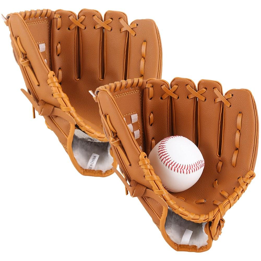 REAL&SELECTED Baseball Glove Set for Adults 12.5-inch Catching Practice 2 Gloves 1 Ball Lightweight Safe Material Right-Handed Yellow
REAL&SELECTED Baseball Glove Set for Adults 12.5-inch Catching Practice 2 Gloves 1 Ball Lightweight Safe Material Right-Handed Yellow