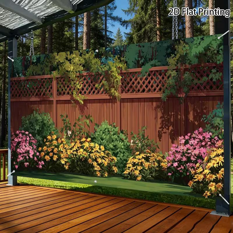 2D Flat Printing Backyard Garden Photography Backdrop with Wooden Fence 47.2x31.5inch/120*80cm
2D Flat Printing Backyard Garden Photography Backdrop with Wooden Fence 47.2x31.5inch/120*80cm