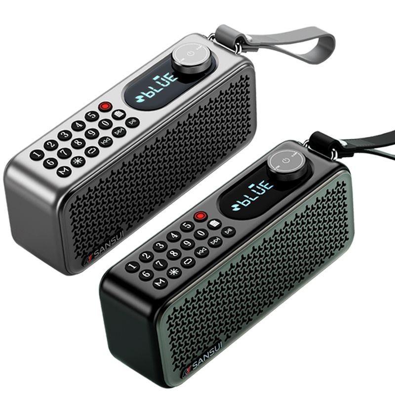 F60 Літнє FM-радіо Перезаряджуване Підключається Динамік-плеєр з двома картками Портативний Bluetooth-динамік Акумулятор 3600 мАг сірий
F60 Літнє FM-радіо Перезаряджуване Підключається Динамік-плеєр з двома картками Портативний Bluetooth-динамік Акумулятор 3600 мАг сірий