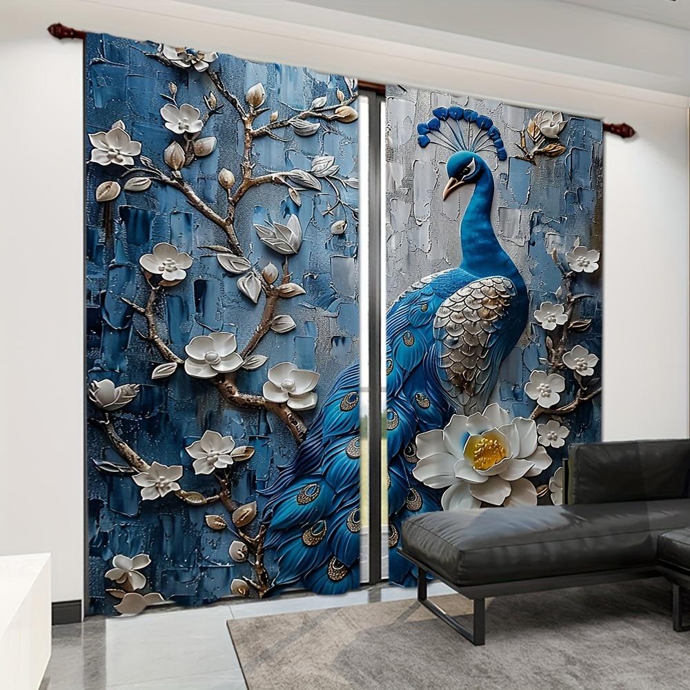 2-х компонентные полупрозрачные шторы с розовым павлином, дизайн кармашка для удобного подвешивания, идеально подходят для спальни, кухни, офиса, гостиной, декора (W50cmxH130cm)x2&Grommet Top
2-х компонентные полупрозрачные шторы с розовым павлином, дизайн кармашка для удобного подвешивания, идеально подходят для спальни, кухни, офиса, гостиной, декора (W50cmxH130cm)x2&Grommet Top