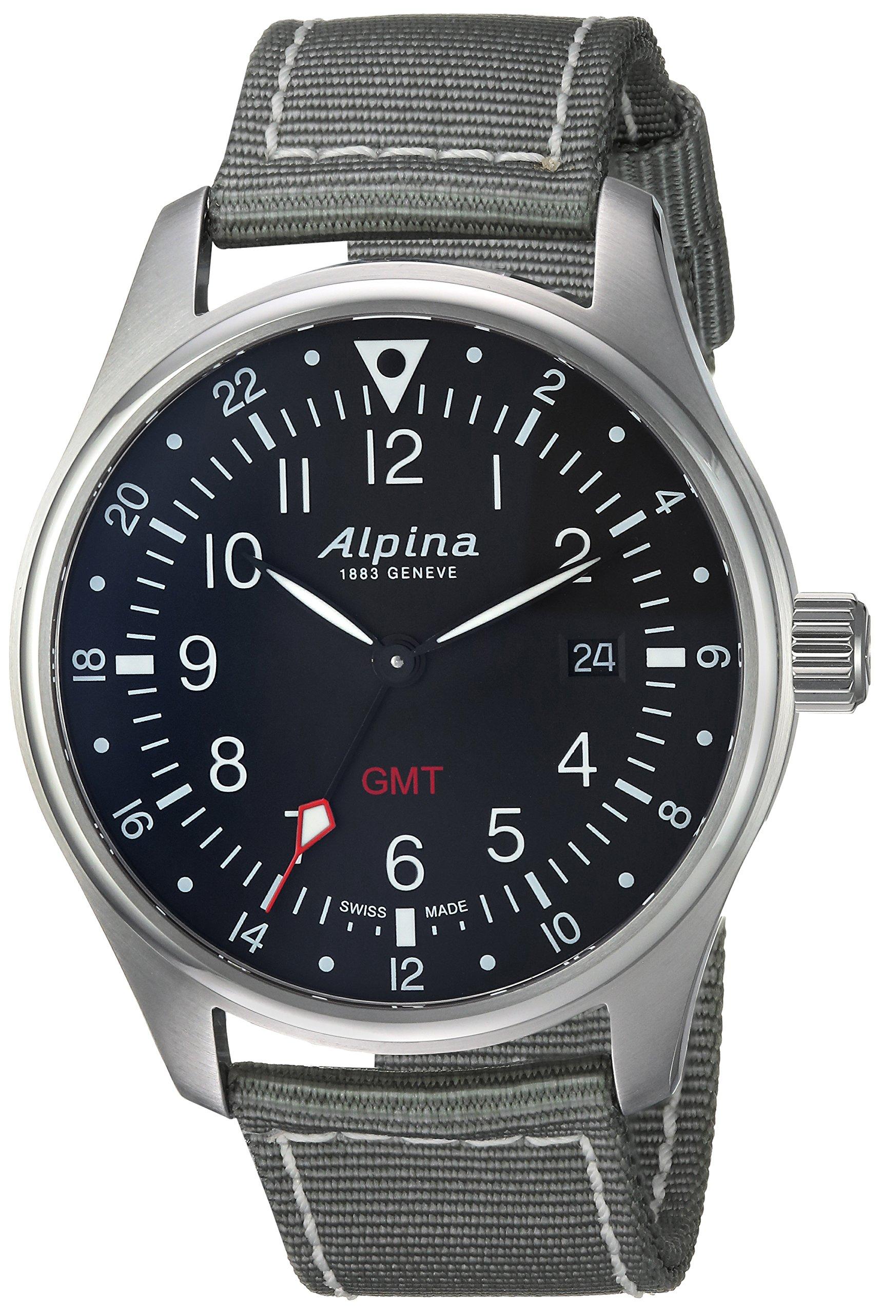 Чоловічий годинник Alpina Startimer Analog Display Swiss Quartz Grey AL-247B4S6, чорний/сірий
Чоловічий годинник Alpina Startimer Analog Display Swiss Quartz Grey AL-247B4S6, чорний/сірий