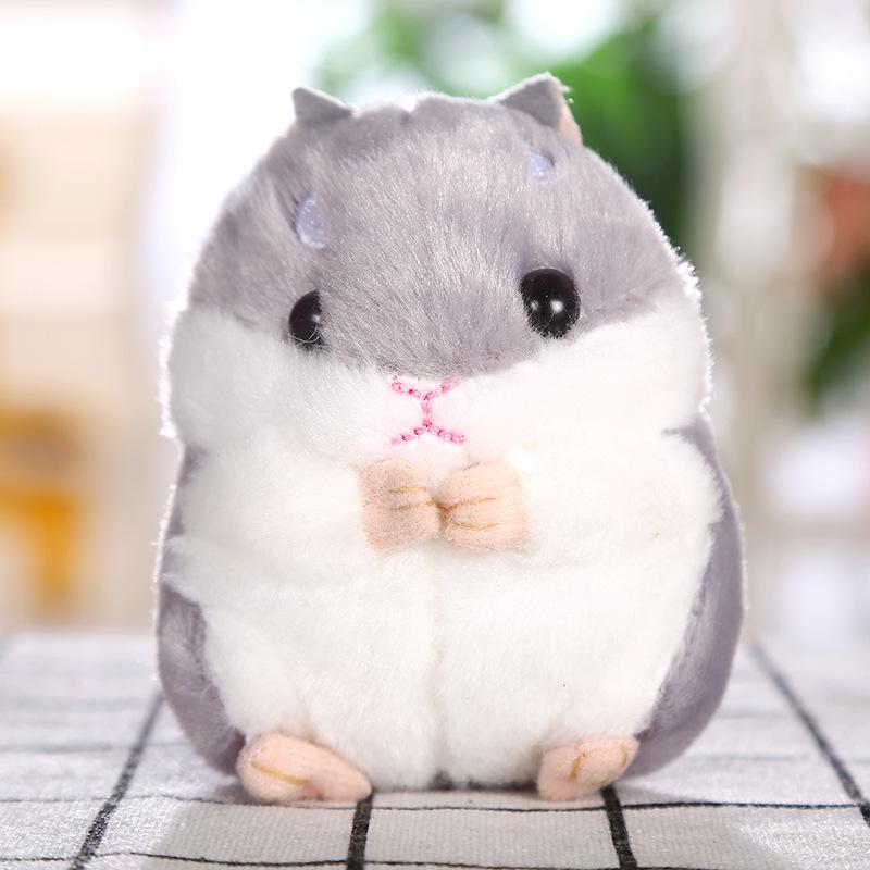 Cute Hamster Plush Keychain Doll - Small Backpack Ornament 12 cm
Cute Hamster Plush Keychain Doll - Small Backpack Ornament 12 cm