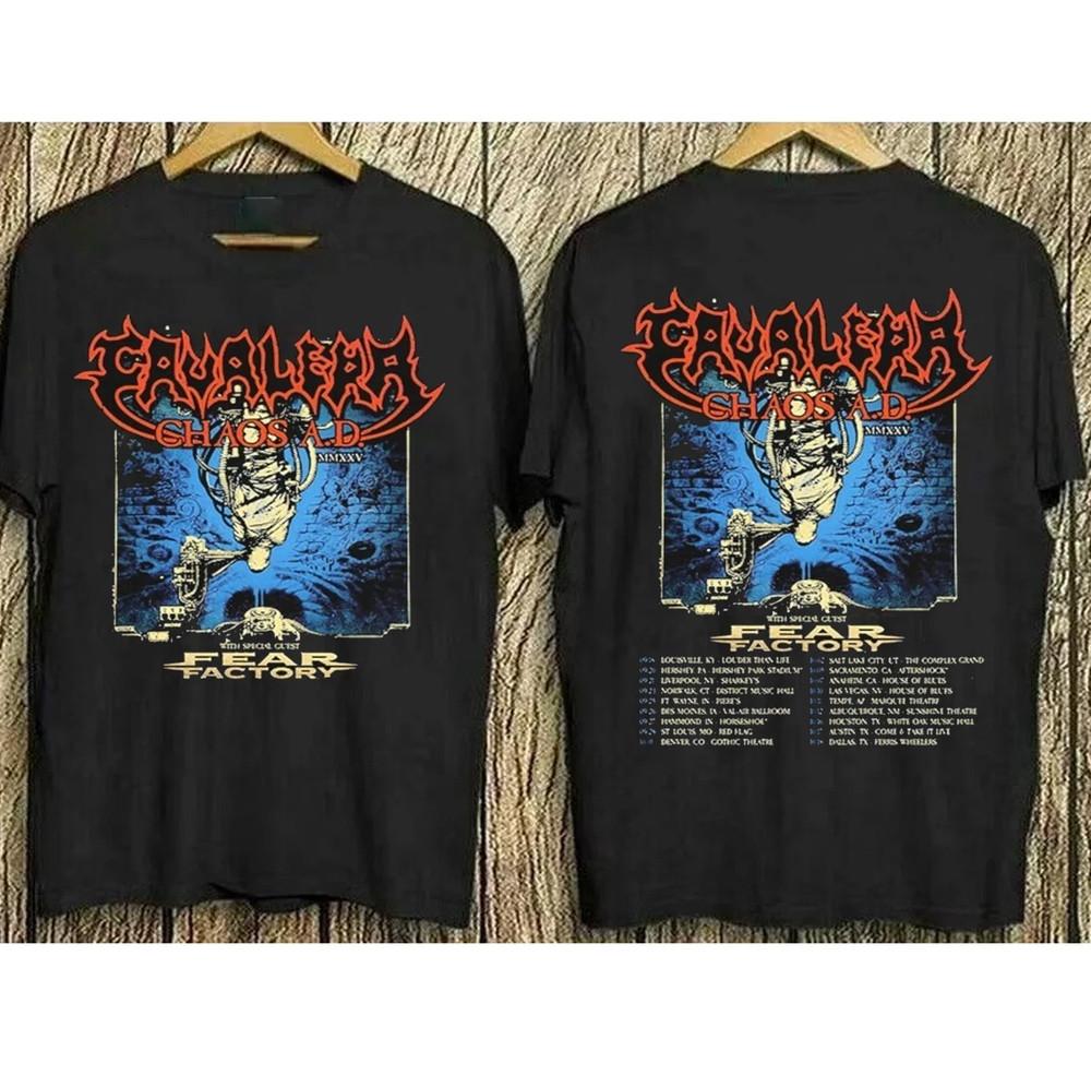 Cavalera Conspiracy With Fear Factory Event Fall Headlining T-Shirt BO271 Unisex T-Shirt XXXL
Cavalera Conspiracy With Fear Factory Event Fall Headlining T-Shirt BO271 Unisex T-Shirt XXXL