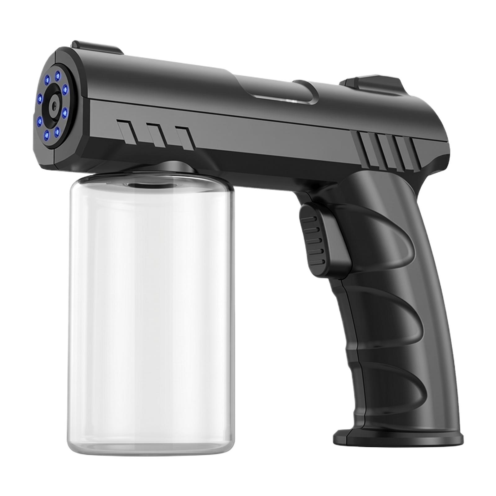 Portable Handheld Disinfection Spray Gun Rechargeable Atomizer with Large Capacity Bottle for Home Office School Car one size чорний
Portable Handheld Disinfection Spray Gun Rechargeable Atomizer with Large Capacity Bottle for Home Office School Car one size чорний