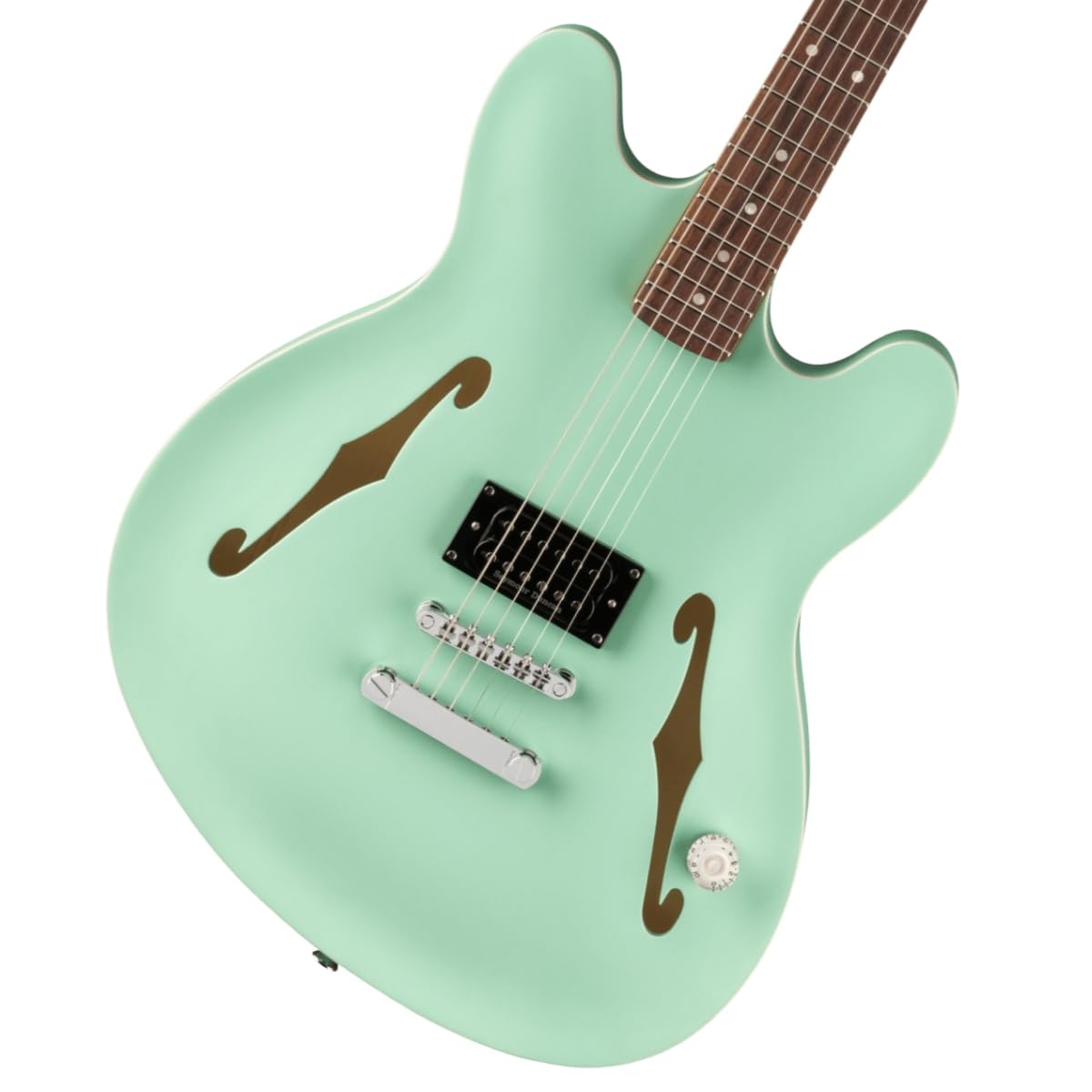 DeLonge Starcaster Rosewood Fingerboard Chrome Hardware Satin Surf Green Fender Tom DeLonge Fender/Tom
DeLonge Starcaster Rosewood Fingerboard Chrome Hardware Satin Surf Green Fender Tom DeLonge Fender/Tom