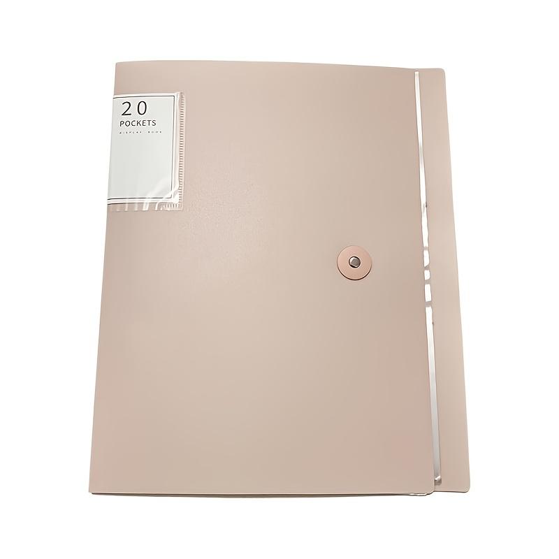 20 Pages A4 Informational Books Folder Office Transparent Insert Multi-Layer File Buggy Bag Organize Files Storage Book Quality
20 Pages A4 Informational Books Folder Office Transparent Insert Multi-Layer File Buggy Bag Organize Files Storage Book Quality