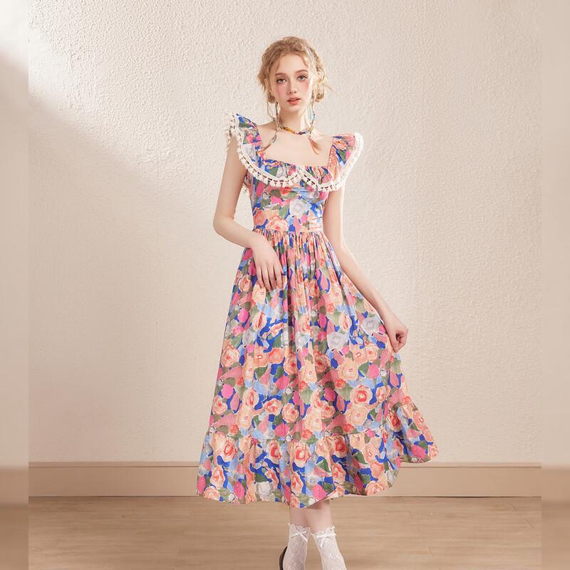 UNIFREE Women s Vintage French Off-Shoulder A-Line Maxi Dress M
UNIFREE Women s Vintage French Off-Shoulder A-Line Maxi Dress M