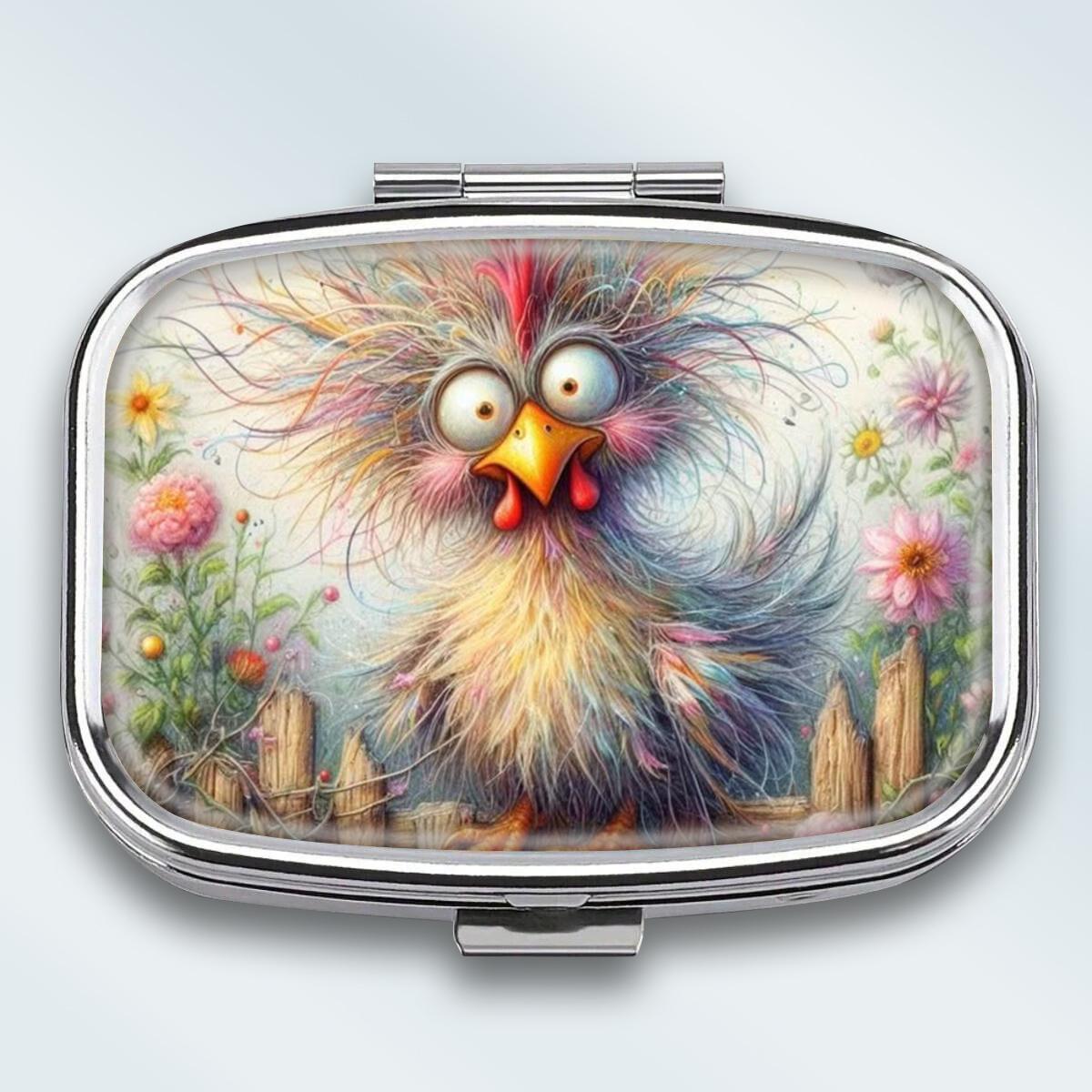 Portable Pill Box with 2 Compartments, Mini Metal Medicine Organizer Case, Cute Printed Pill Container for Vitamins, Pills, Jewelry, Travel, Daily Use різнокольоровий
Portable Pill Box with 2 Compartments, Mini Metal Medicine Organizer Case, Cute Printed Pill Container for Vitamins, Pills, Jewelry, Travel, Daily Use різнокольоровий