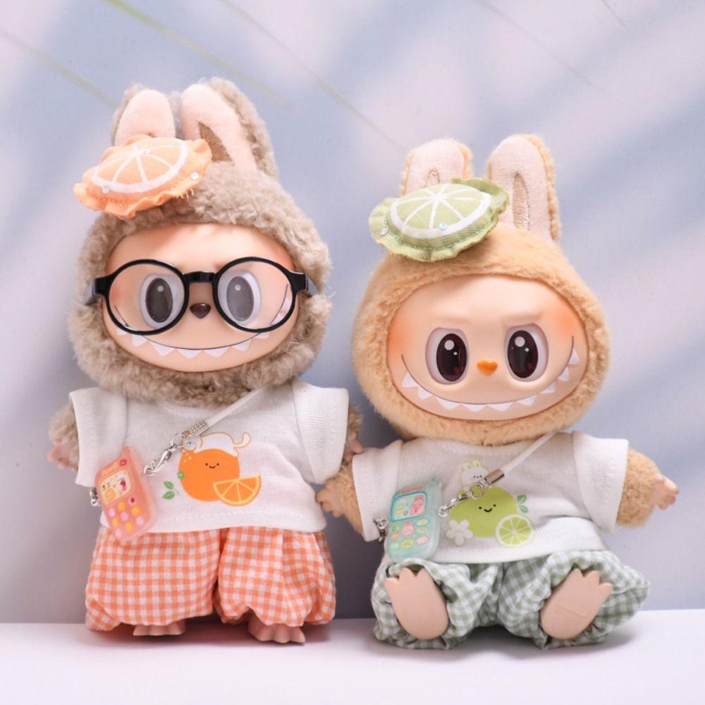 Green Lemon Labubu Doll s Clothes Plaid Pants 17cm Plush Dolls Clothes Children Gift Style 1
Green Lemon Labubu Doll s Clothes Plaid Pants 17cm Plush Dolls Clothes Children Gift Style 1