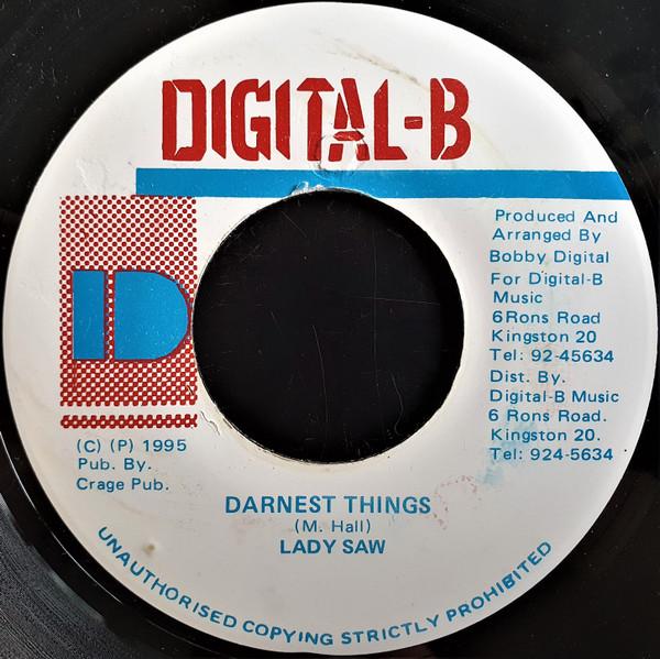 7-дюймовая пластинка LADY SAW - Darnest Things NONE Digital-B 1995 Ямайка Регги, Ска и Даб Б/У
7-дюймовая пластинка LADY SAW - Darnest Things NONE Digital-B 1995 Ямайка Регги, Ска и Даб Б/У