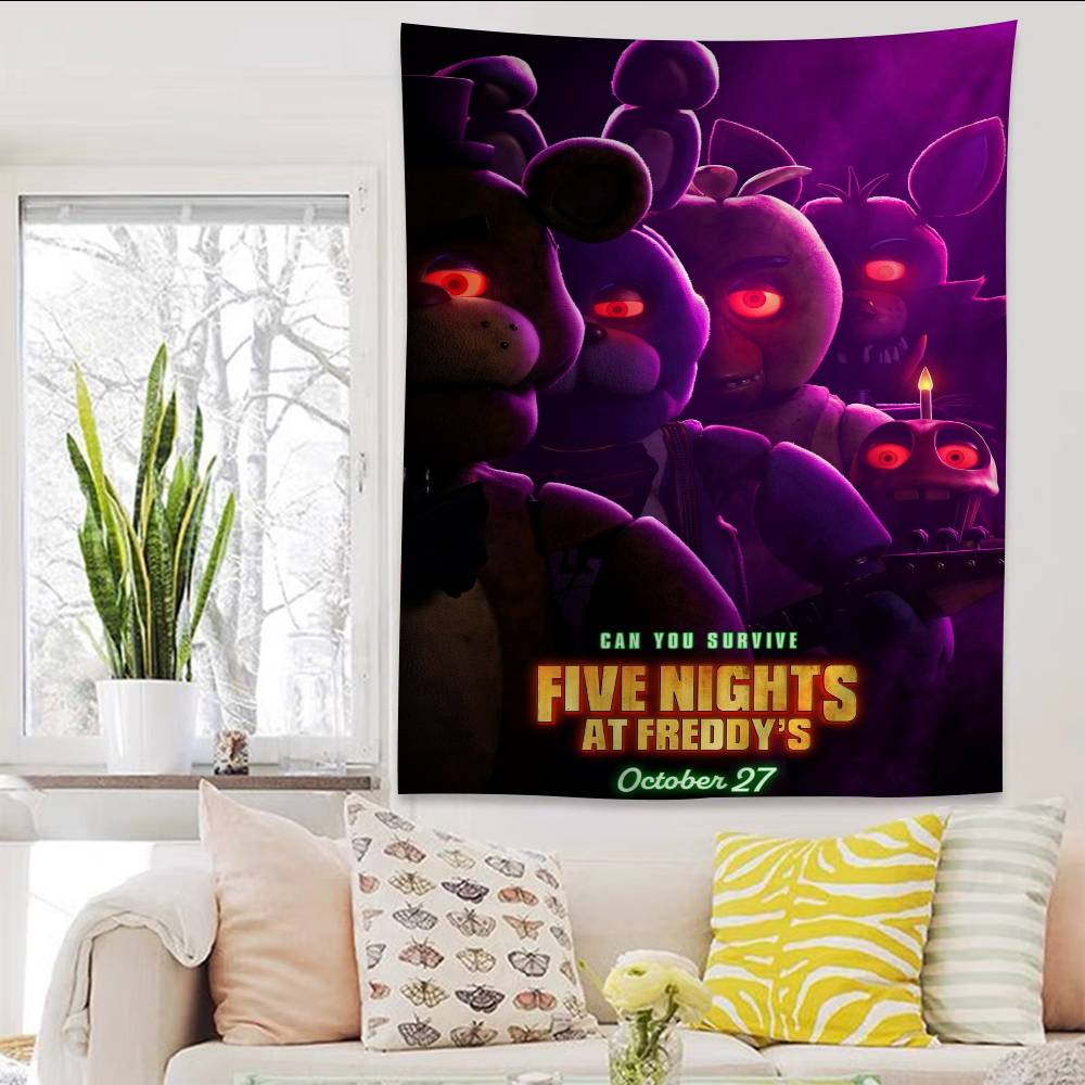 FnaF Cartoon Tapestry Art Science Fiction Room Home Decor Wall Hanging Sheets 74x94cm(29x37in)
FnaF Cartoon Tapestry Art Science Fiction Room Home Decor Wall Hanging Sheets 74x94cm(29x37in)