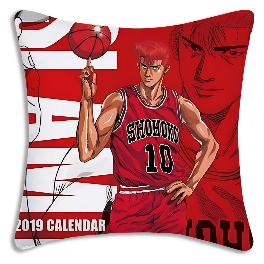 Pillow Covers Hot Anime SSlamS Dunk Cartoon Sofa Decorative Home Doublesided Printing Short Plush Cute Cushion Cover 66x66cm
Pillow Covers Hot Anime SSlamS Dunk Cartoon Sofa Decorative Home Doublesided Printing Short Plush Cute Cushion Cover 66x66cm
