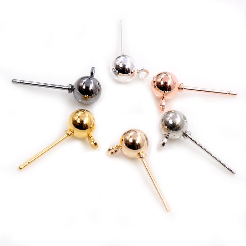 50pcs/lot 3/4/5mm 6 Colors Pin Findings Stud Earring Basic Pins Stoppers Connector For DIY Jewelry Making Accessories Supplies 3mm
50pcs/lot 3/4/5mm 6 Colors Pin Findings Stud Earring Basic Pins Stoppers Connector For DIY Jewelry Making Accessories Supplies 3mm